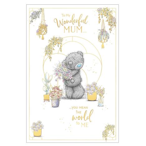 Wonderful Mum Holding Flowers Me to You Bear Mother's Day Card £3.59